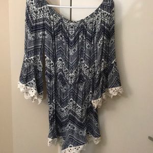 Off the shoulder romper